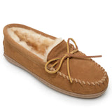 Minnetonka Sheepskin Hardsole Moc - Womens Slippers - Hatcountry