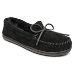 Minnetonka Sheepskin Hardsole Moc - Womens Slippers - Hatcountry
