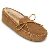 Minnetonka Sheepskin Hardsole Moc - Mens Slippers - Hatcountry