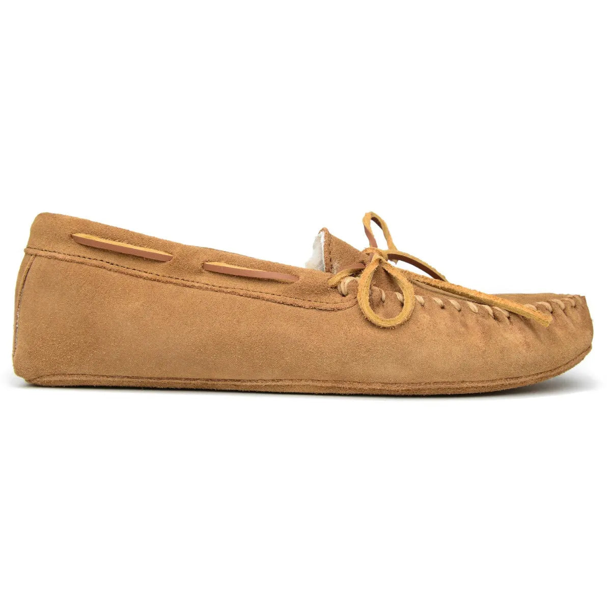 Minnetonka Sheepskin Softsole Moc - Mens Slippers - Hatcountry