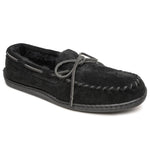 Minnetonka Sheepskin Hardsole Moc - Mens Slippers - Hatcountry