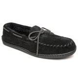 Minnetonka Sheepskin Hardsole Moc - Mens Slippers - Hatcountry