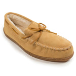 Minnetonka Pile Lined Hardsole Suede - Mens Slipper - Hatcountry