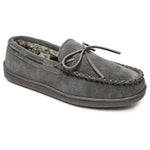 Minnetonka Pile Lined Hardsole Suede - Mens Slipper - Hatcountry