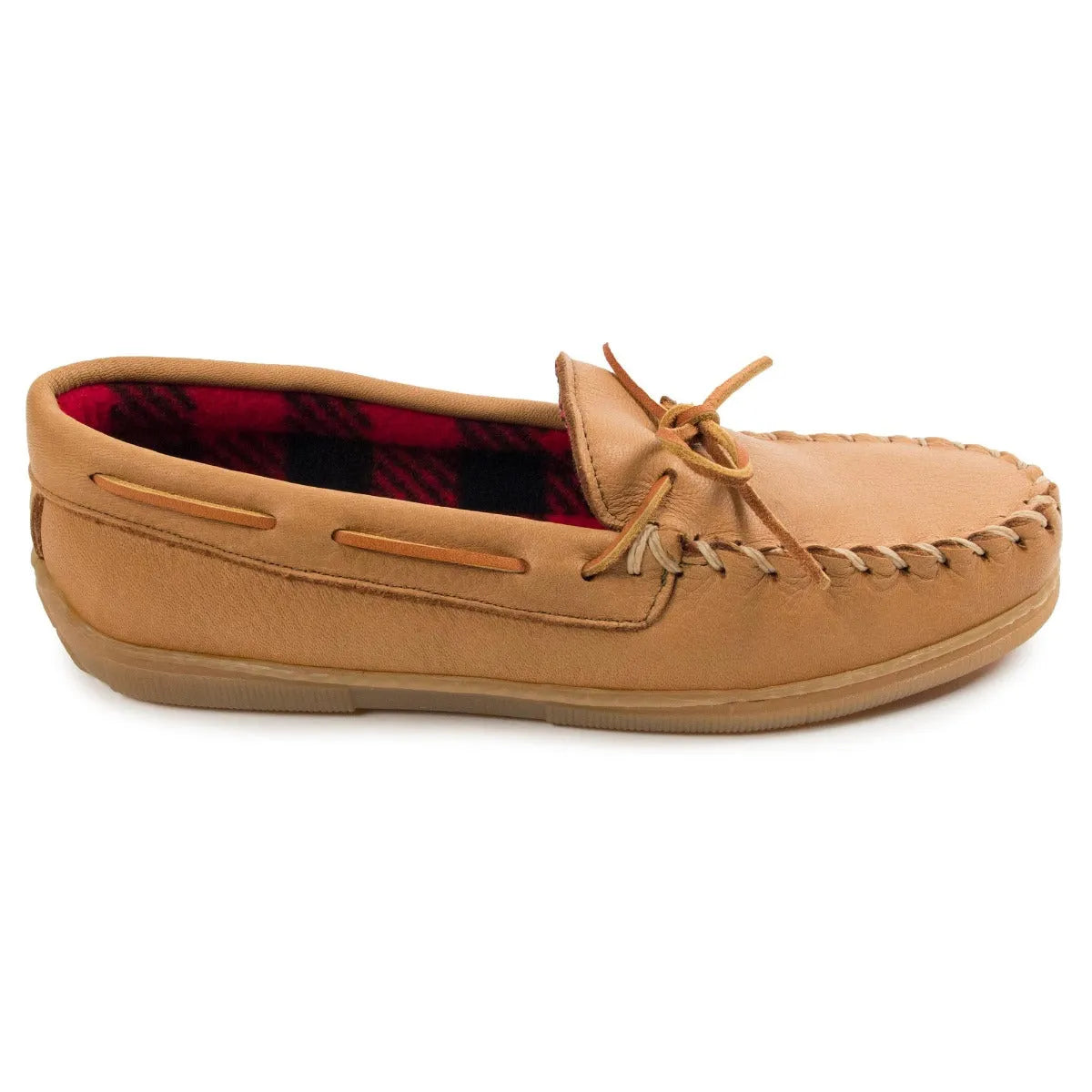 Minnetonka Moosehide Fleece Moc - Mens Slipper - Hatcountry