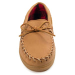 Minnetonka Moosehide Fleece Moc - Mens Slipper - Hatcountry