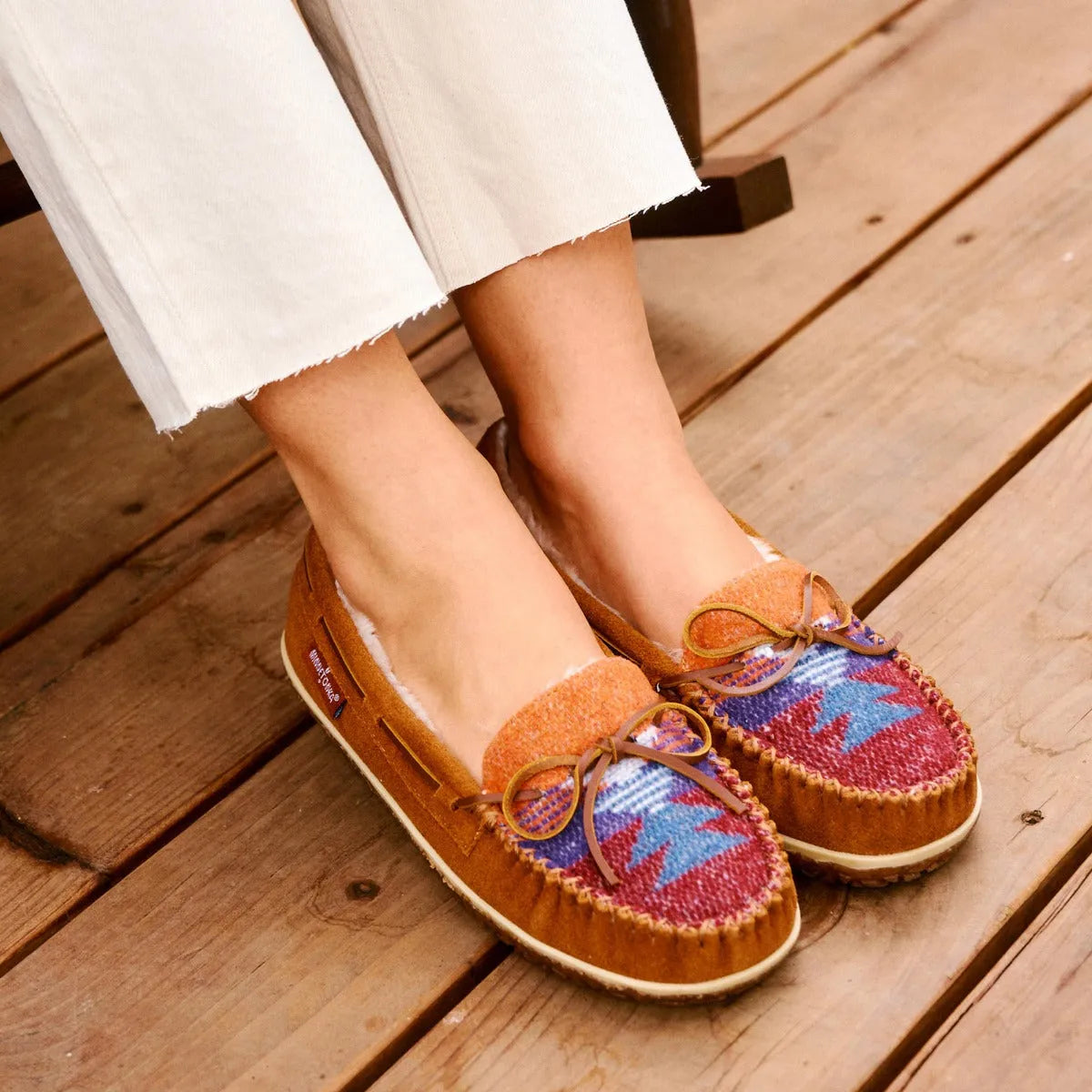 Minnetonka Tilia (Pattern) - Womens Slippers - Hatcountry