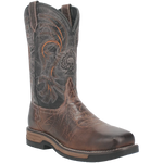 Laredo Hawke (Broad Square) - Men's Leather Cowboy Work Boot - Hatcountry