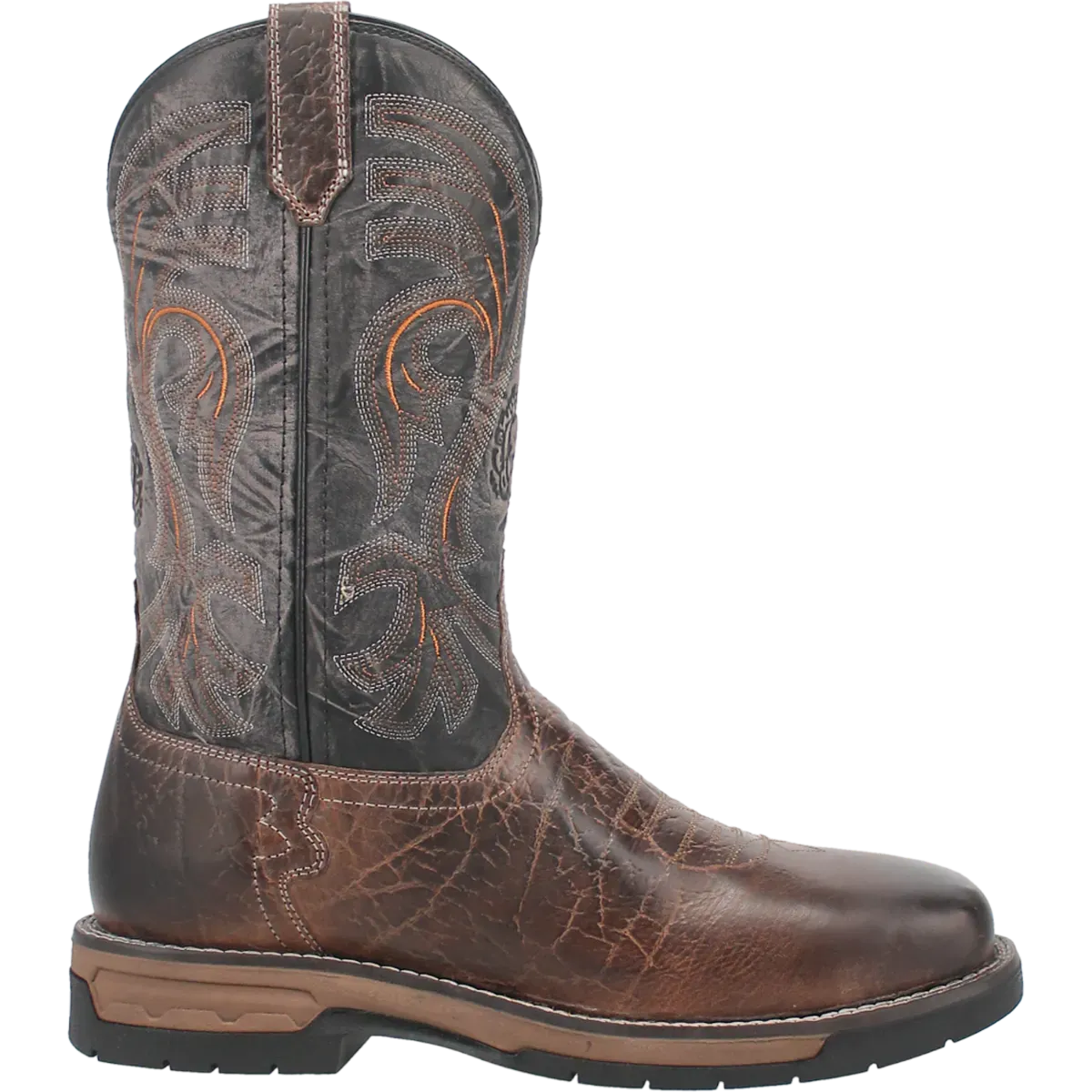 Laredo Hawke (Broad Square) - Men's Leather Cowboy Work Boot - Hatcountry