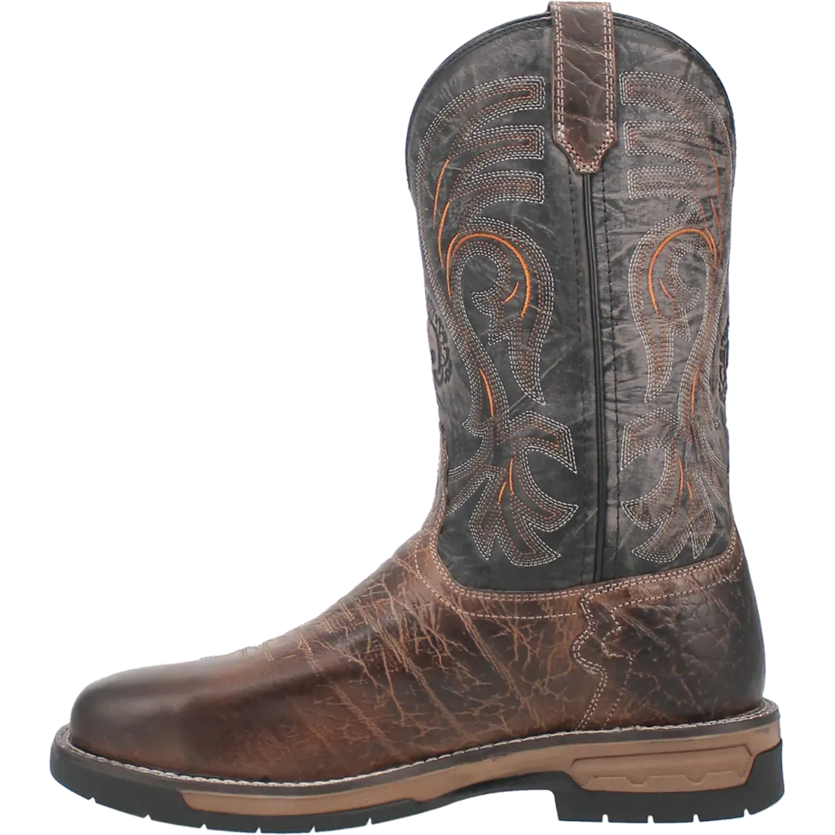 Laredo Hawke (Broad Square) - Men's Leather Cowboy Work Boot - Hatcountry