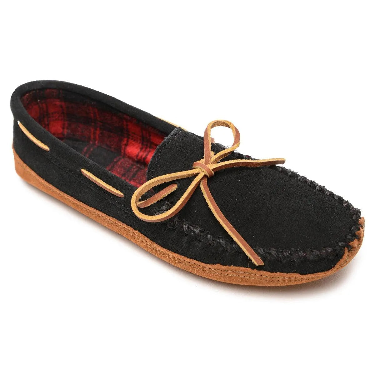 Minnetonka Double Bottom Fleece - Mens Slipper - Hatcountry