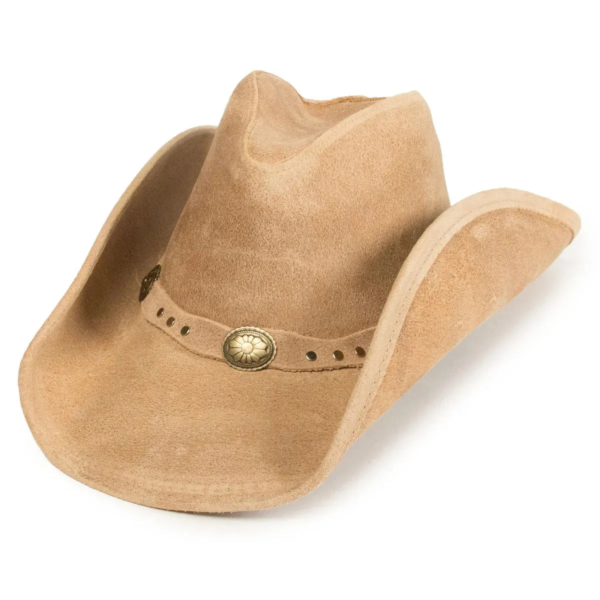 Minnetonka Silverton Dude - Leather Cowboy Hat - Hatcountry