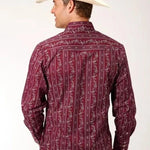 Roper Garnet Grove (Red) - Men's Western Shirt - Hatcountry