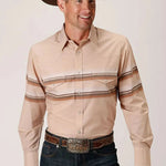 Roper Sandy Trails (Tan) - Men's Western Shirt - Hatcountry