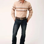 Roper Sandy Trails (Tan) - Men's Western Shirt - Hatcountry