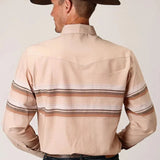 Roper Sandy Trails (Tan) - Men's Western Shirt - Hatcountry