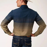 Roper Blue Horizon (Blue) - Men's Western Shirt - Hatcountry