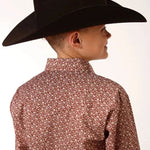 Roper Little Red (Red) - Boy's Western Shirt - Hatcountry