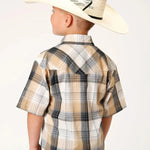 Roper Buckaroo (Black) - Boy's Western Shirt - Hatcountry