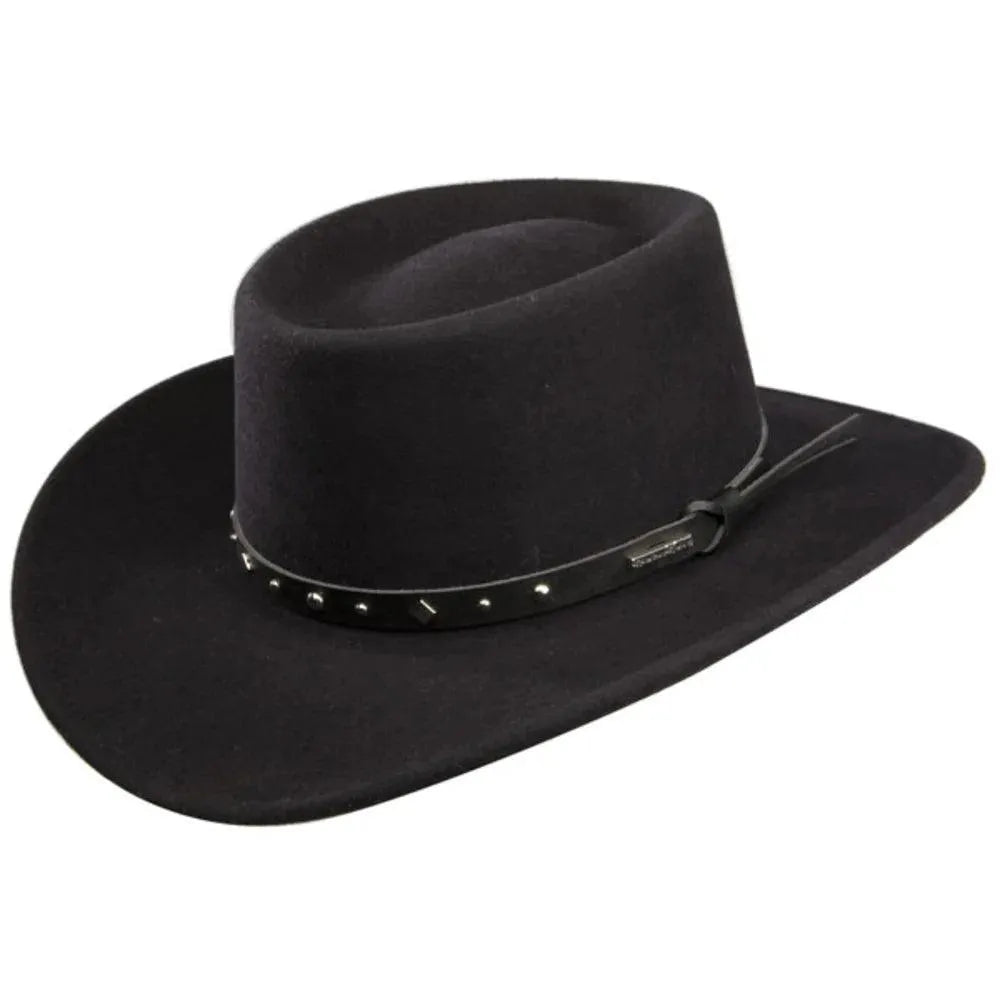 Stetson Black Hawk - Soft Wool Felt Cowboy Hat - Hatcountry