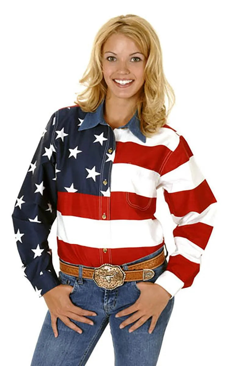 american flag long sleeve dress shirt Amazon.com: DIFICIL SLOG Men's American Flag Embroidered Snap Button Down Shirts Western Cowboy Patriotic Regular Fit Long Sleeve Shirt : Clothing, Shoes & Jewelry