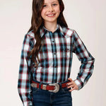 Roper Black Canyon (Black) - Girl's Western Snap Shirts - Hatcountry