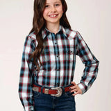 Roper Black Canyon (Black) - Girl's Western Snap Shirts - Hatcountry