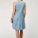 Roper Super-Cute Denim (Blue) - Women's Cotton Dress - Hatcountry