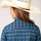 Roper West Made (Mini Aztec) - Girl's Western Snap Shirts (Closeout) - Hatcountry