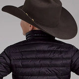 Roper Boy's Lightweight Puffer Coat (Black) - Children's Jacket