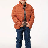 Roper Boy's Lightweigth Puffer Coat (Rust) - Children's Jacket