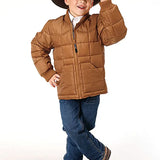 Roper Boy's Polyfill Puffer Coat (Brown) - Children's Jacket