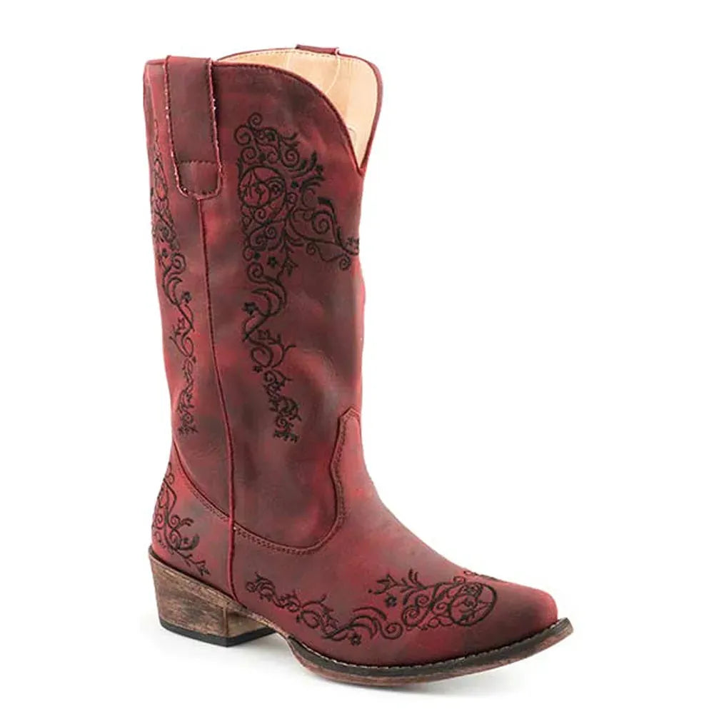 Roper Judith (Red) - Women's Cowgirl Boot - Hatcountry