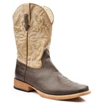 Roper Golden Gaucho (Tan/Brown) - Men's Cowboy Boot - Hatcountry