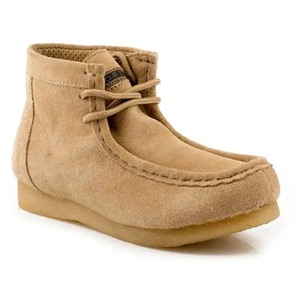 Roper Eleganza (Sand) - Women's Leather Suede Shoe - Hatcountry