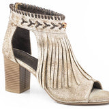 Roper Bettina (Tan) - Women's Suede Sandals