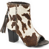 Roper Betsy (Brown) - Women's Cowhide Sandals