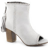 Roper Betsy (White) - Women's Sandals