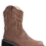 Roper Chunk Rider (Brown) - Women's Work Boot