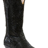 Roper Nettie Crystal (Black) - Women's Cowgirl Boot