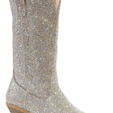 Roper Nettie Crystal (Silver) - Women's Cowgirl Boot