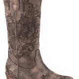 Roper Tall Stuff (Brown) - Women's Cowgirl Boot