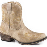 Roper Short Stuff (Tan) - Women's Cowgirl Boot