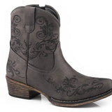 Roper Short Stuff (Grey) - Women's Cowgirl Boot