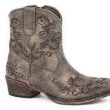Roper Short Stuff (Brown) - Women's Cowgirl Boot