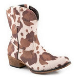 Roper Emma (Brown) - Women's Faux Leather Cowgirl Boots - Hatcountry