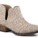 Roper Ava Lace (Tan) - Women's Cowgirl Boot