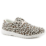Roper Hang Loose (Creme Leopard) - Women's Shoe - Hatcountry