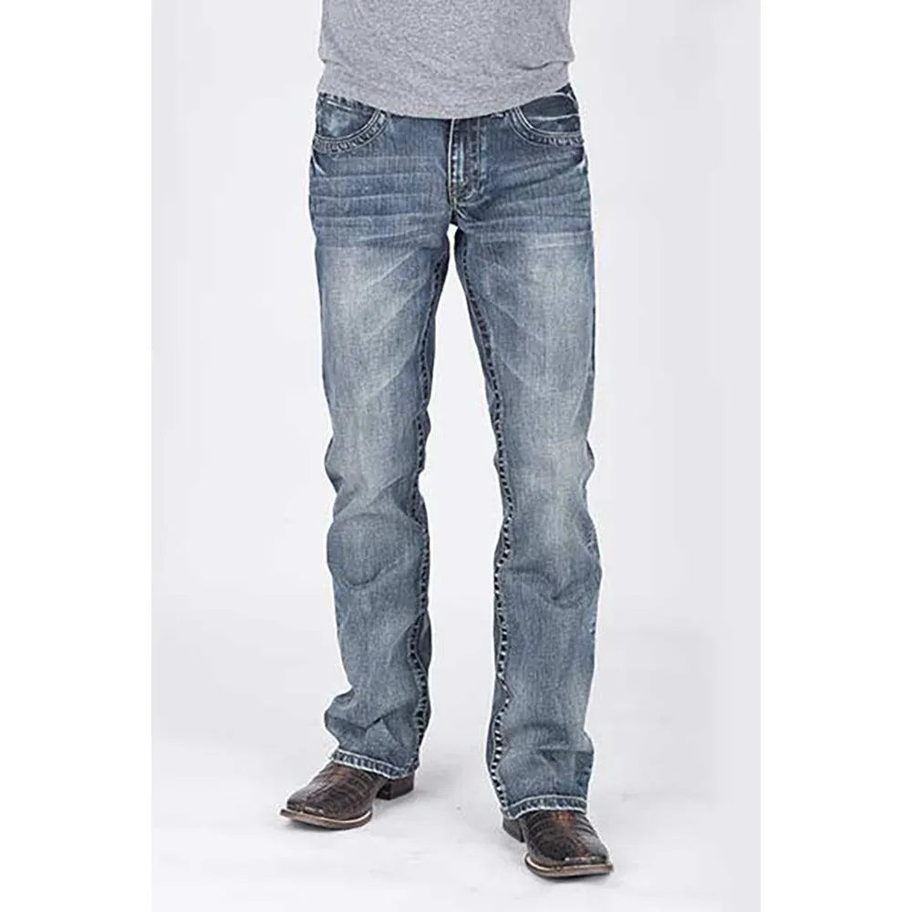 Tin Haul Guy's Jean (Medium Wash) - Men's Bootcut Jeans - Hatcountry