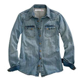 Tin Haul Blue Ridge (Blue) - Women's Denim Shirt - Hatcountry